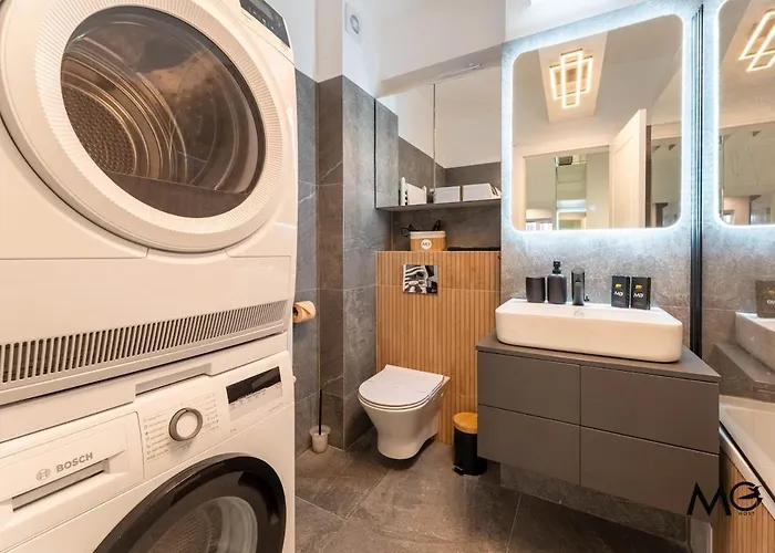 דירה Mohost Alive Modern Serenity With Terrace View *